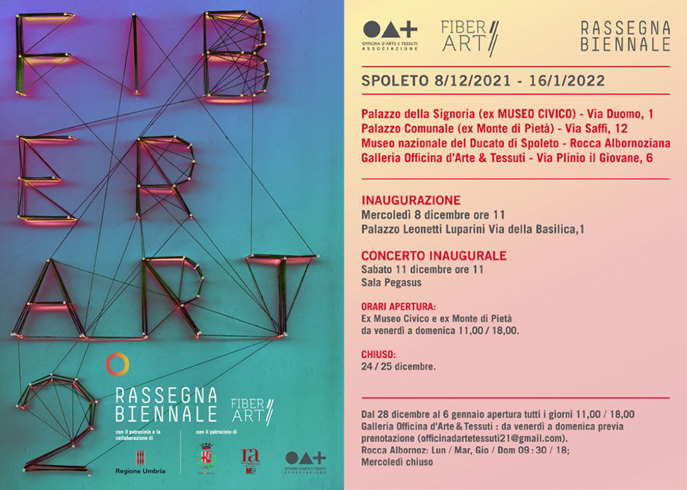 Fiber Art alla Rocca Albornoz